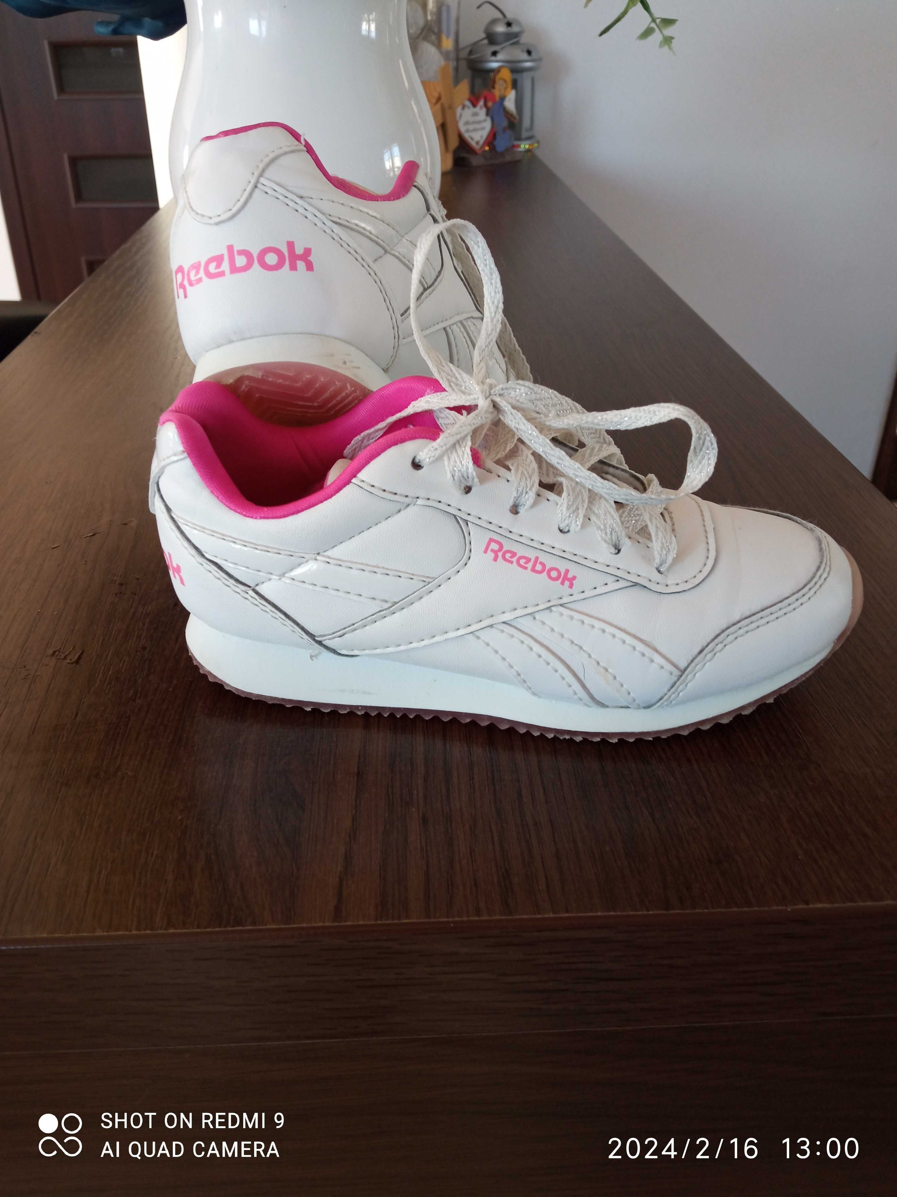 Buty dla dziewczynki firmy Reebok roz 27