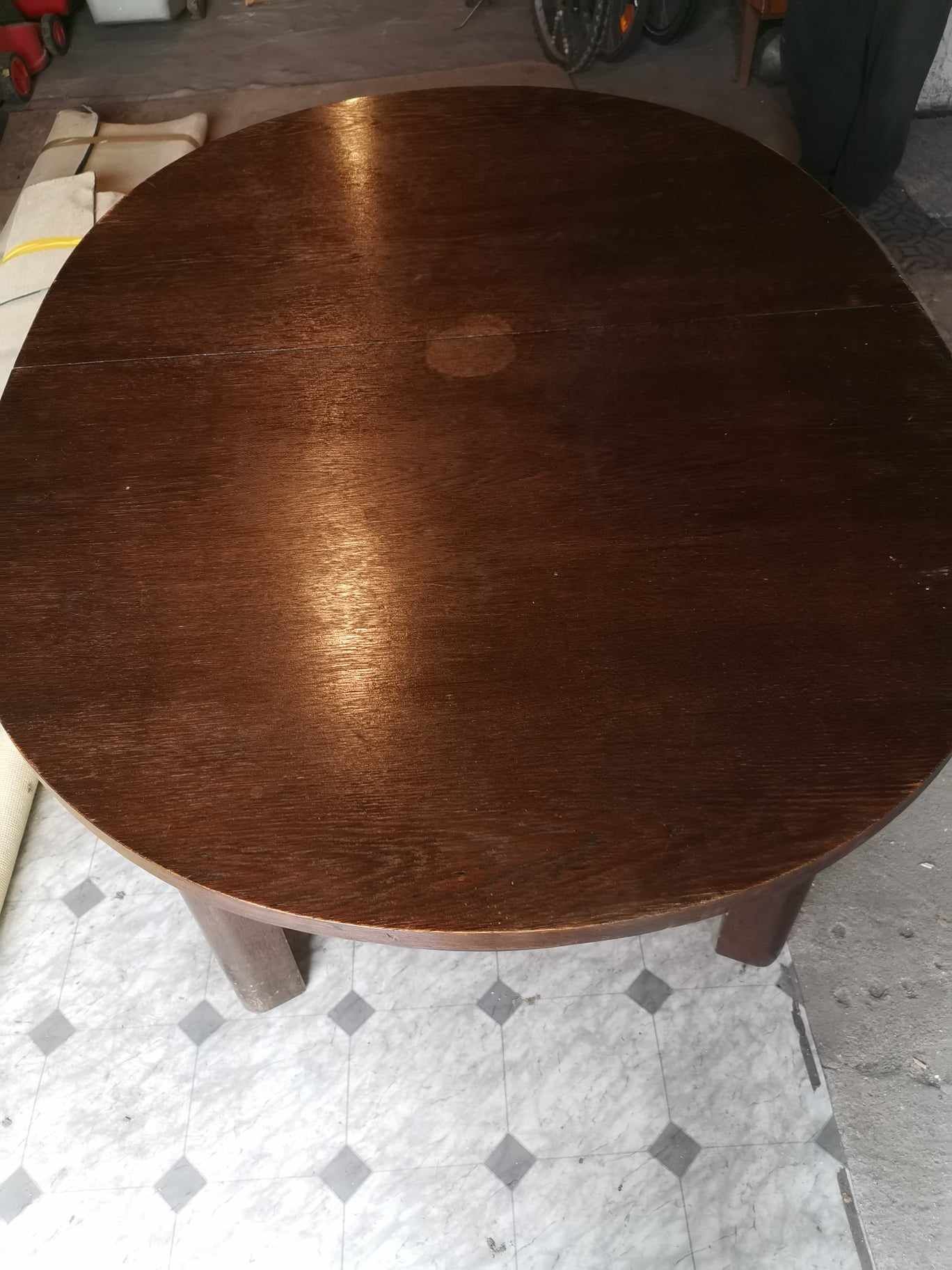 Stół drewniany 125 cm x 90 cm