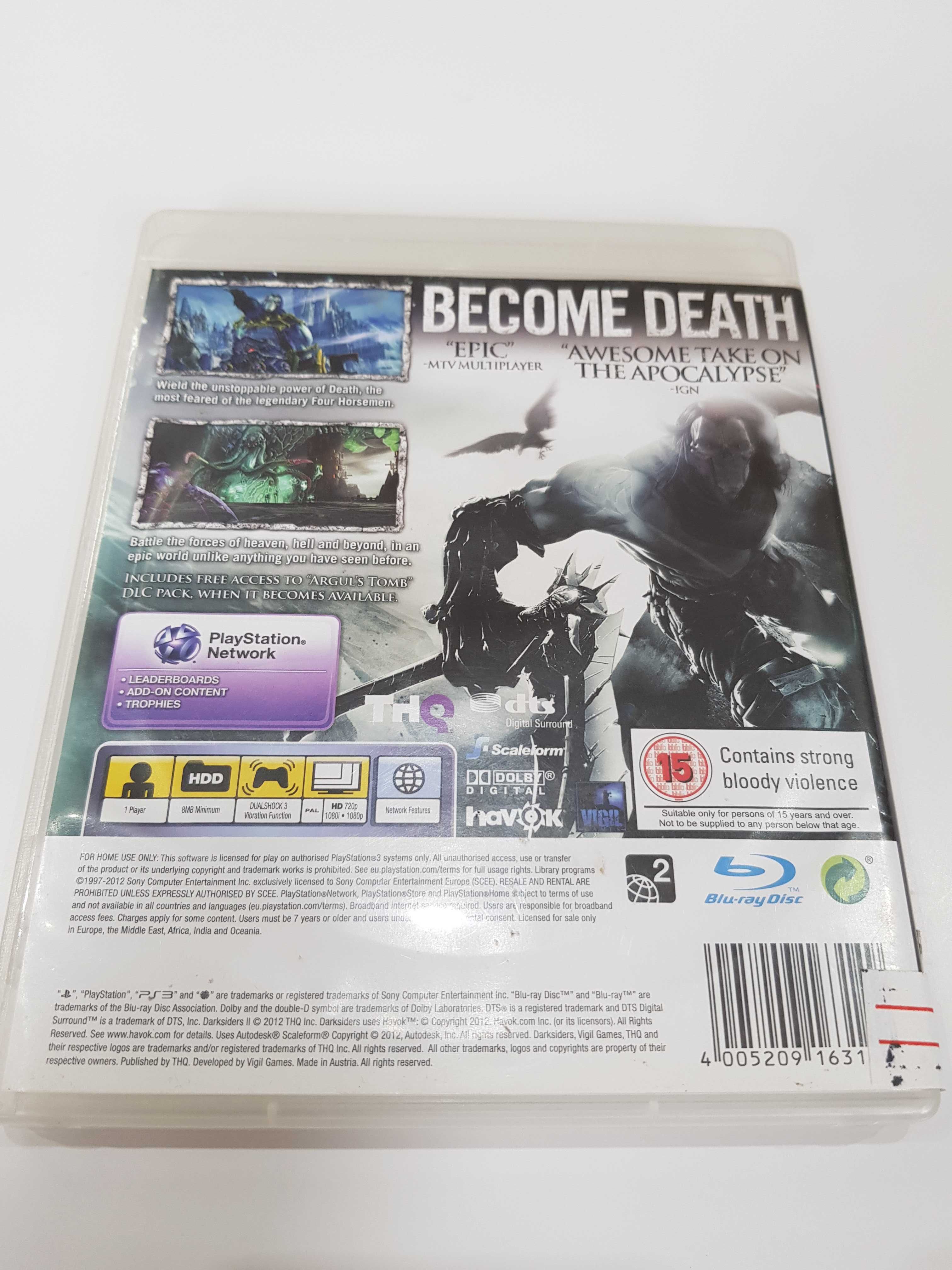 Darksiders II PS3 Sklep Iława