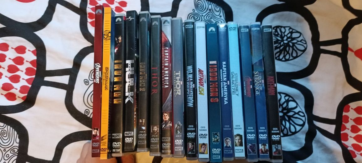 Marvel Cinematic Universe - MCU - zestaw 16 filmów na DVD