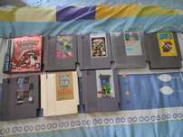 Sprzedam gry na konsolę NES oraz pokemon Ruby na GBA
