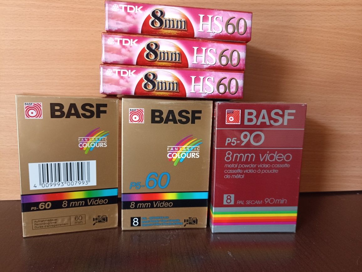 Cassetes video 8mm, BASF TDK PDM