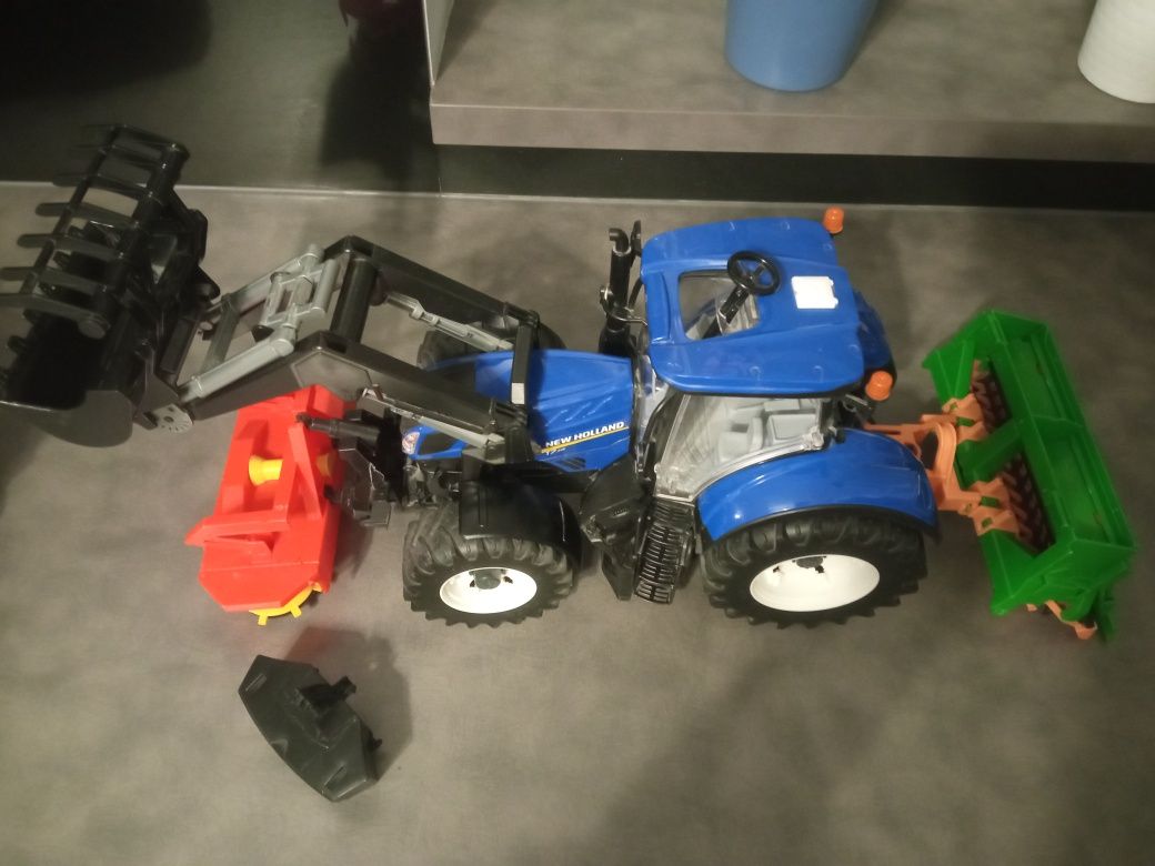Traktor i kombajn zabawki