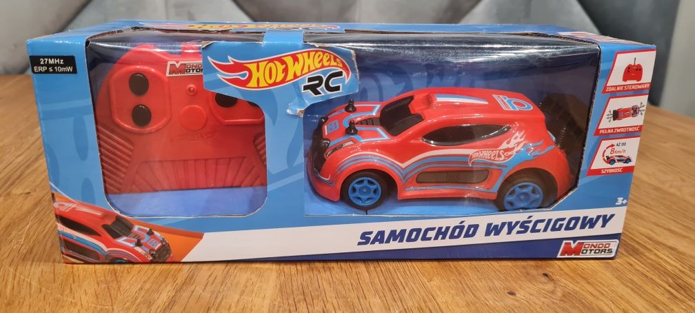 Hot wheels samochód zdalniesterowany nowy