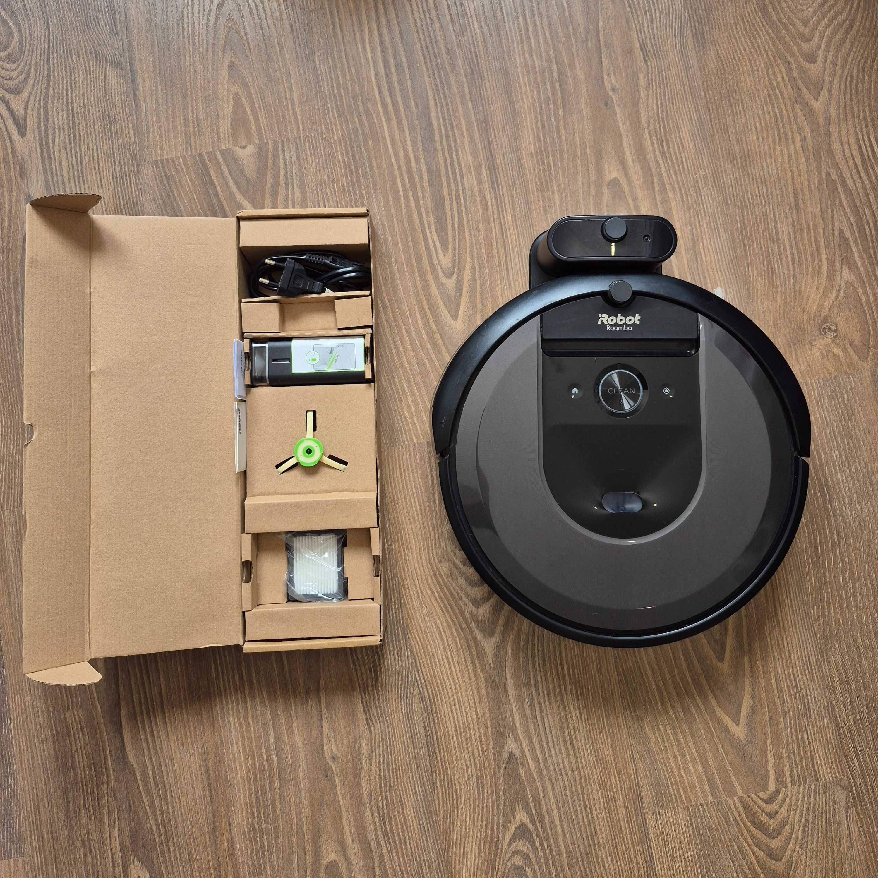 roomba i7 aspirador com acessórios irobot novos (incluindo a bateria)