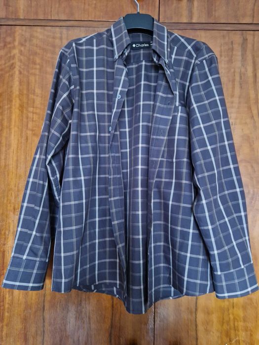 Camisas diversas Charles de manga comprida - tamanho M