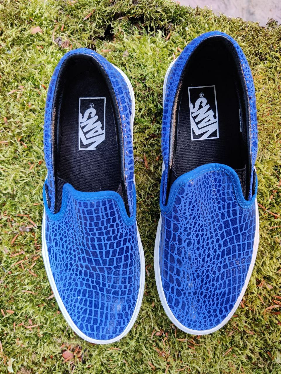 Sneakersy skórzane Vans  CLASSIC SLIP-ON  r.38