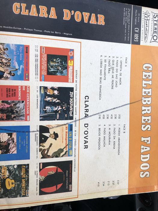 LP Fados Clara d Ovar