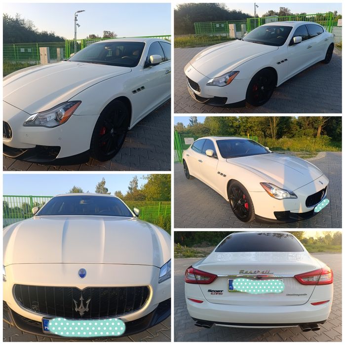 Maserati Quattroporte GTS/ Ferrari/ 3.8V8 550Km/ Zamiana Tańsze/ itp