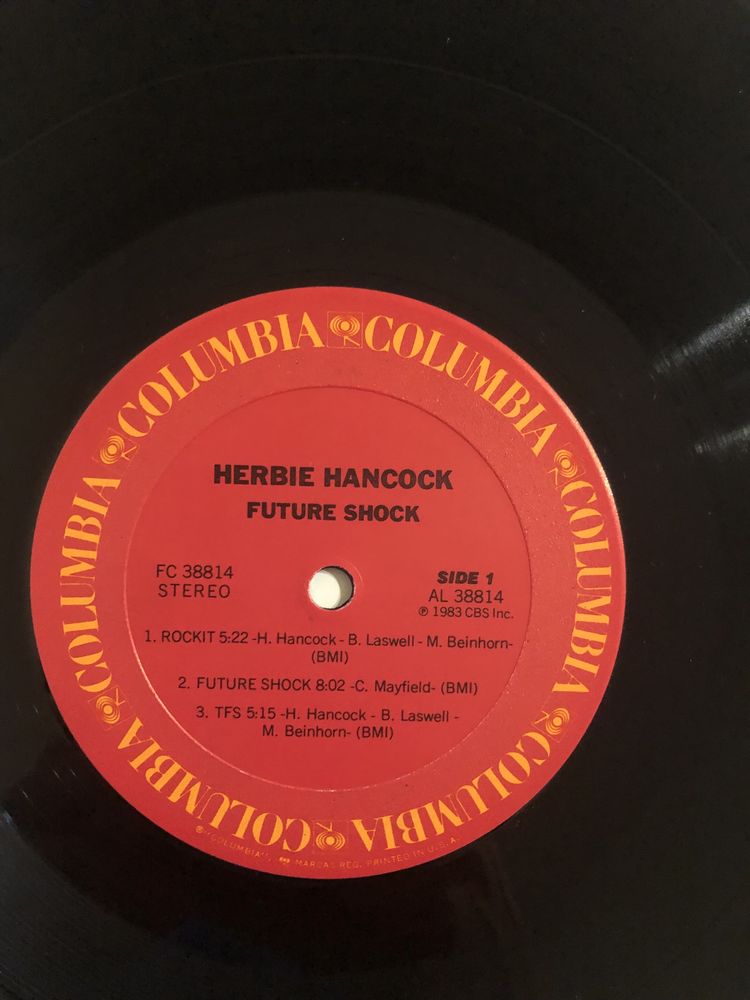 Herbie Hancock Future Shock USA EX+++