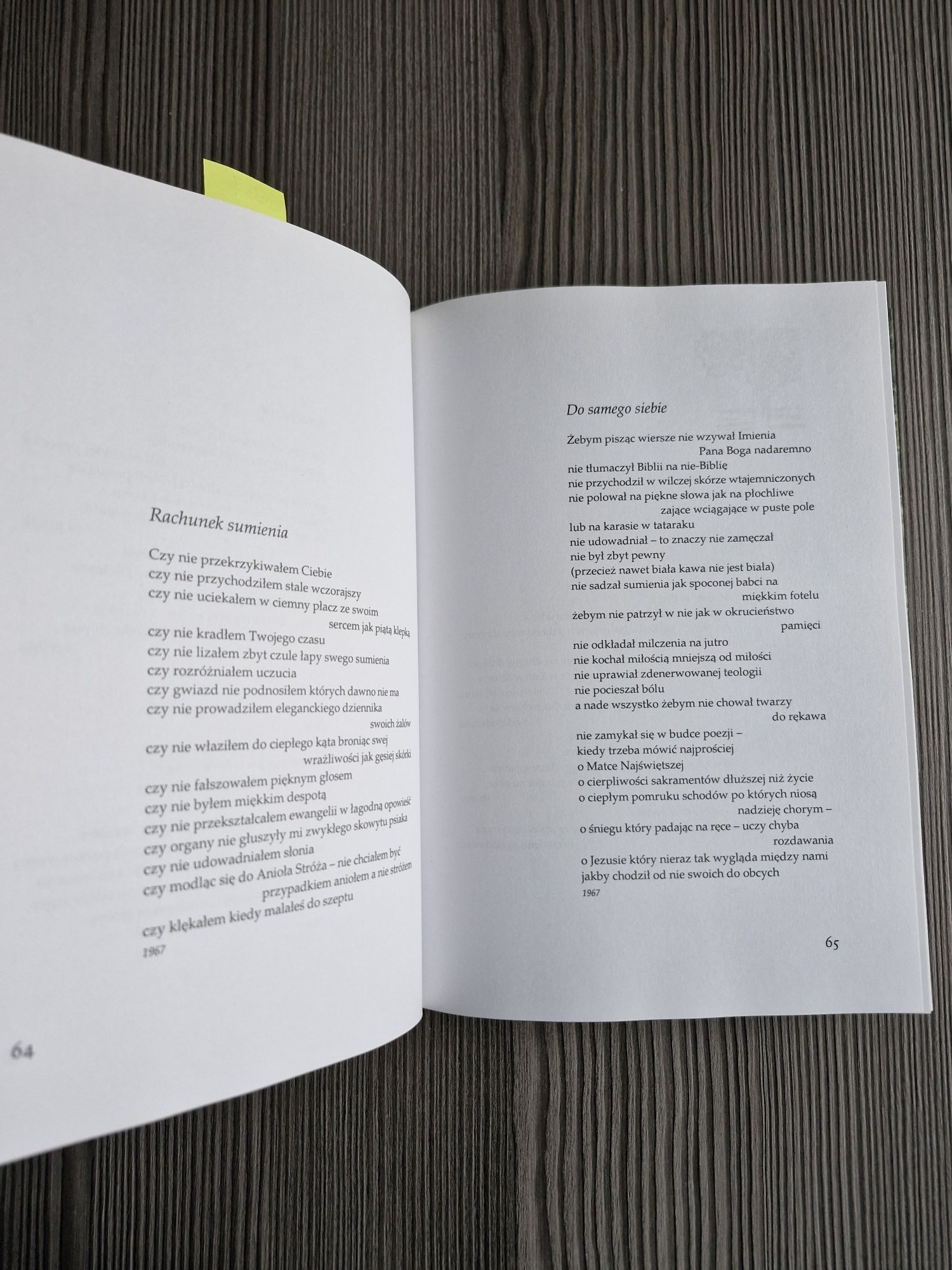 8667. "Wiersze największej nadziei" Ks.Jan Twardowski