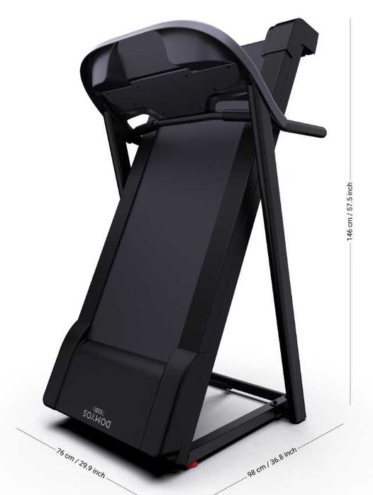 Passadeira de corrida dobrável 13km/h