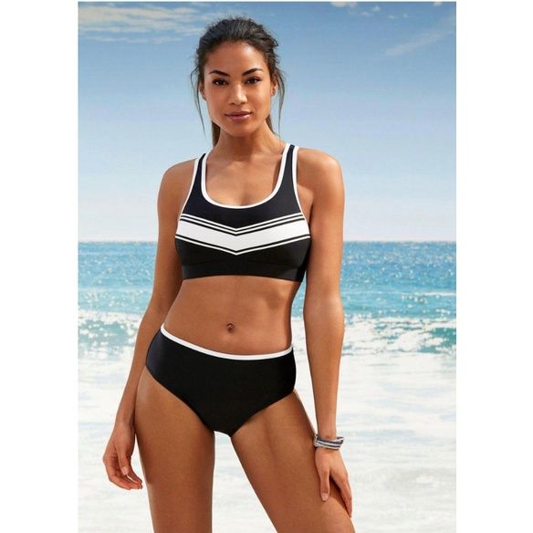 bonprix 2 cz bikini z nadrukiem 38-40