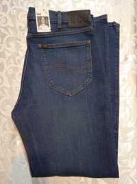 Lee Austin Regular Tapered Nowe niebieskie spodnie jeansy W36 L32