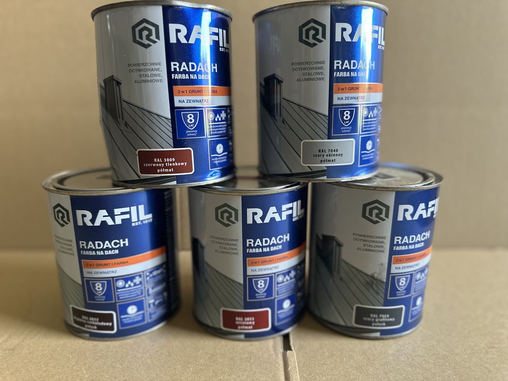 Rafil Radach 0,75 L farba na dach