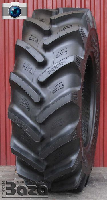 BAZA Opona 380/85R24 GRI XLR-85 D-65 Elastyczna Szeroka Mocna + TK !