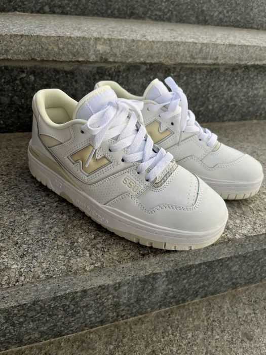 Кросівки New Balance 550 White/Cream premium