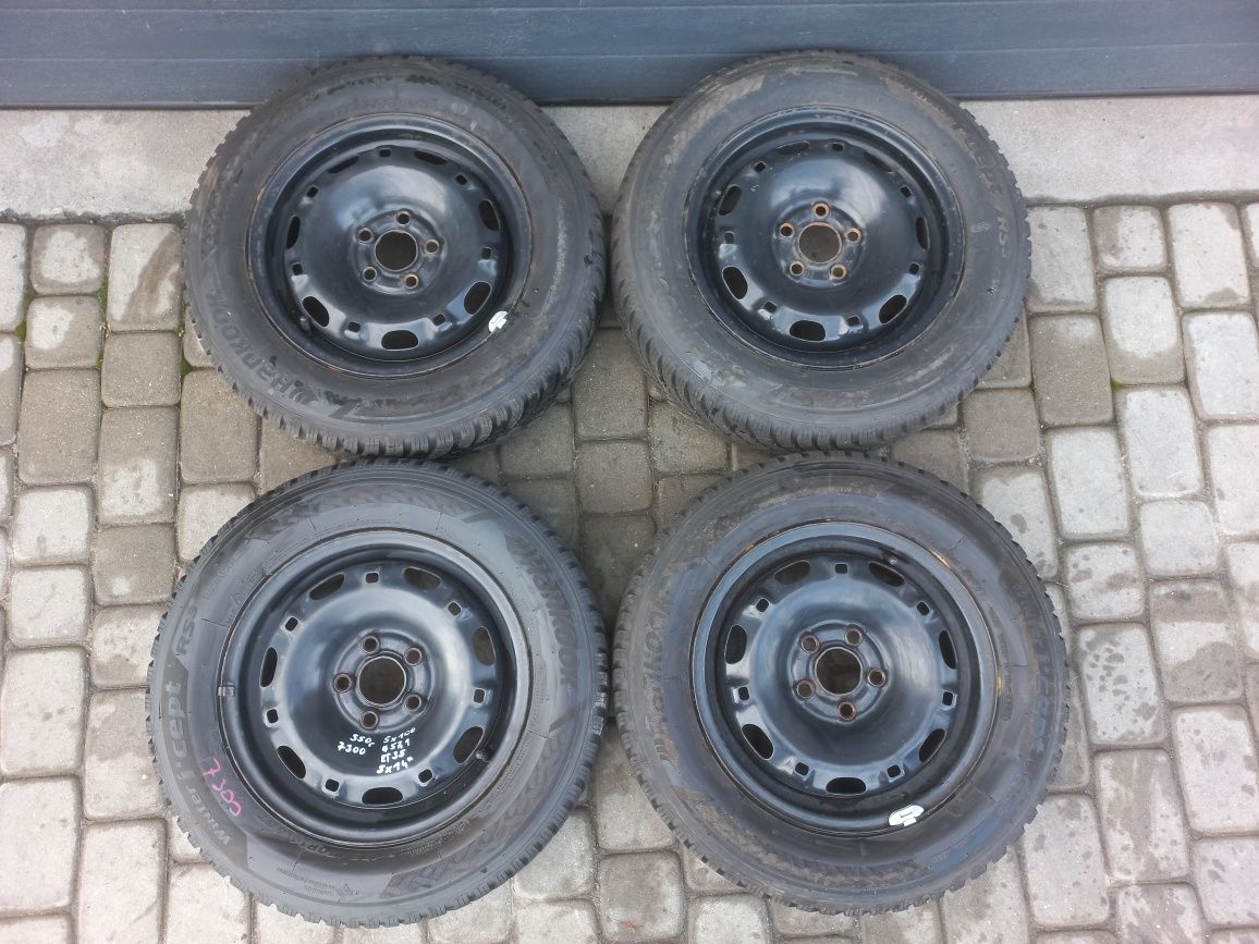 Koła zimowe 14" 5x100 do VW Polo, Audi A3, Seat Ibiza