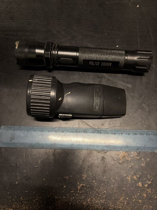 Фонари на акб , рабочие 2 шт .