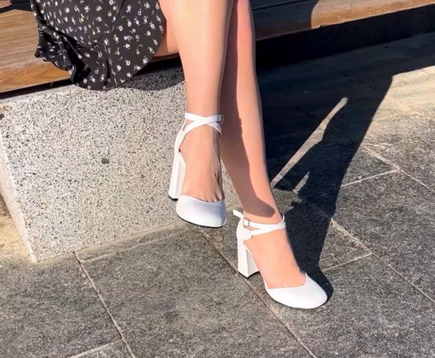 Жіночі туфлі з натуральної шкіри, 37 розмір