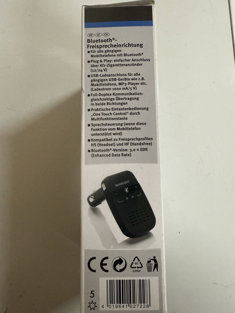 Kit auto telemovel mãos livres