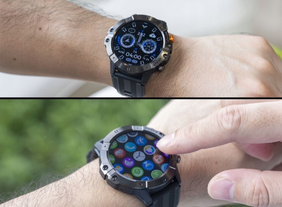 C29 AI Smartwatch Zegarek Sportowy Pancerny