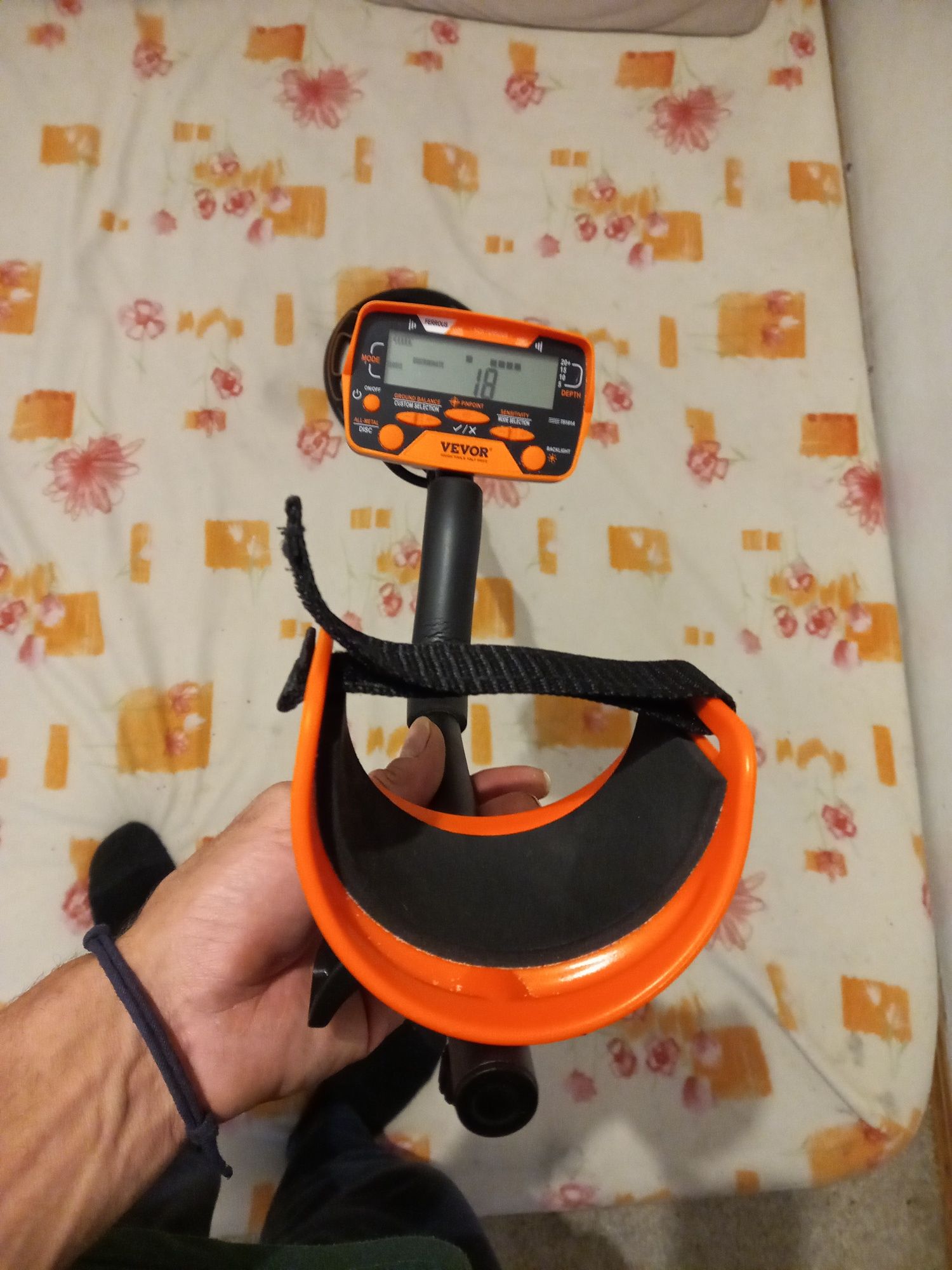 Detetor metais vevor