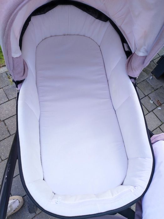 Wózek Milu Atteso - pudrowy róż