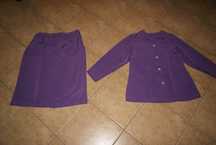 Kostium garsonka fioletowy rozmiar 40/42 L/XL