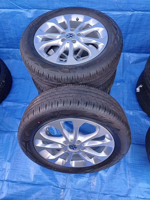 Nowe koła  alu 17cali Passat B8 215/55/17 Continental lato 2023rok..