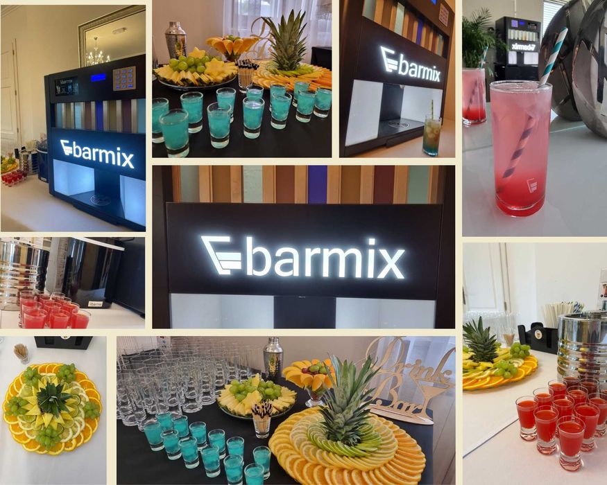 Barmix, barman automat do drinków. Fotobudka 360, ciężki dym!