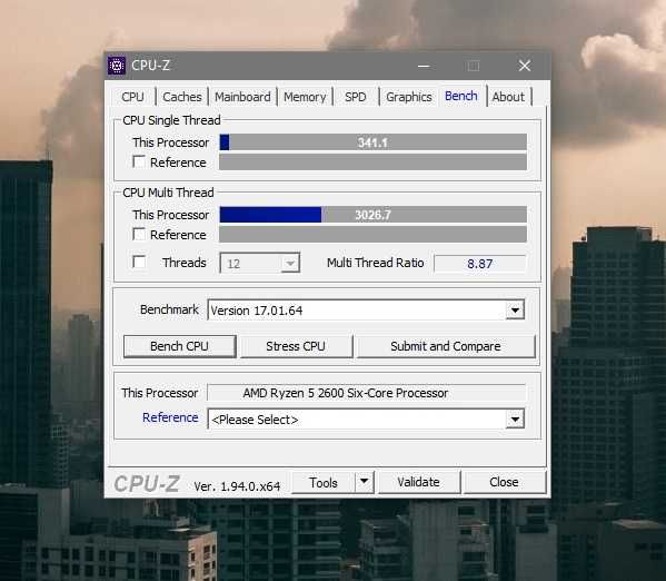 Процесор AMD Ryzen 5 2600, AM4