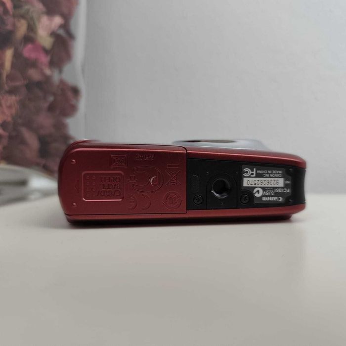 Canon PowerShot A480 (Vermelha) – Câmara Digital 10MP