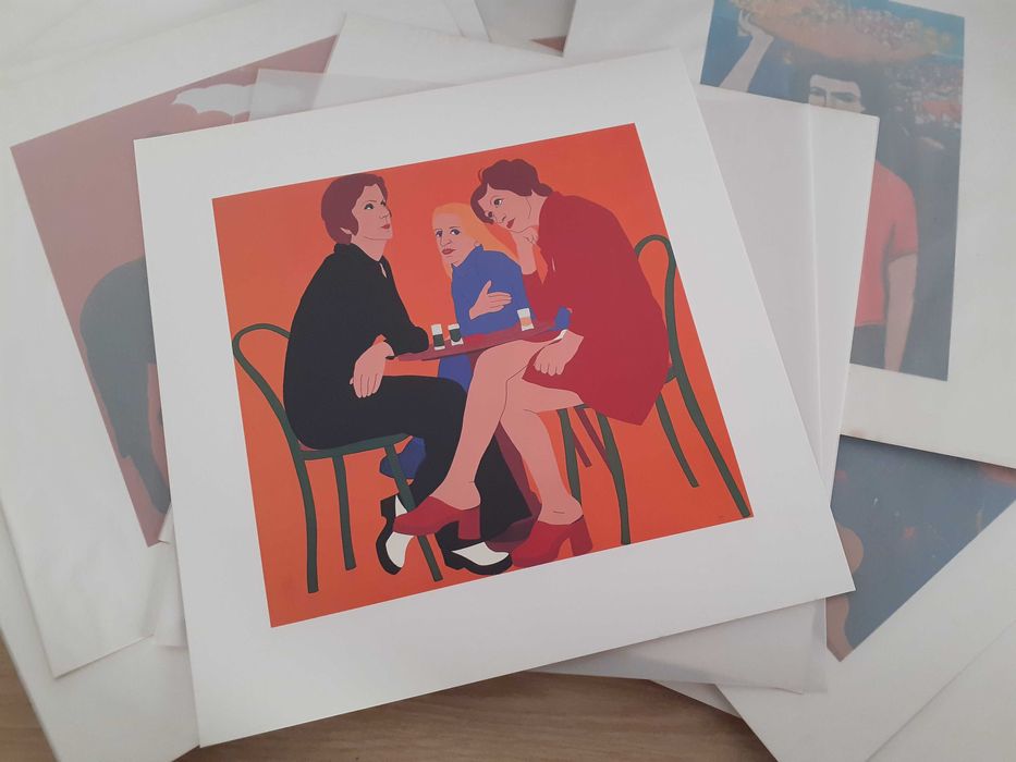 Livro com 20 reproduções - Nikias Skapinakis Pintura Séculos XX XXI