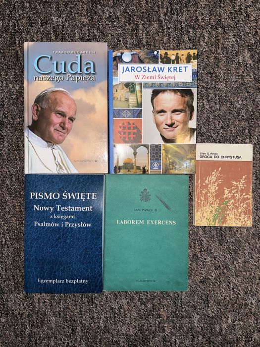 Oddam książki o tematyce religijnej