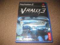 Jogo "V-Rally 3" PS2/Completo!