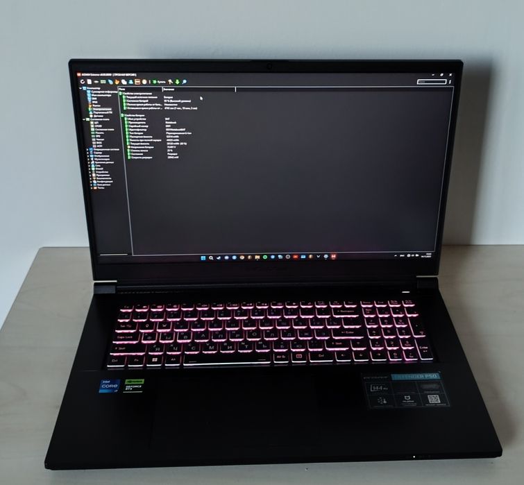 Игровой ноутбук medion erazer defender p50  RTX4060