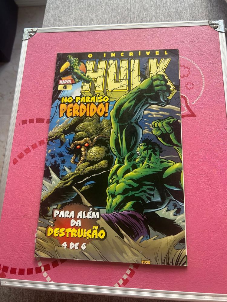 Livros hulk bd como novas