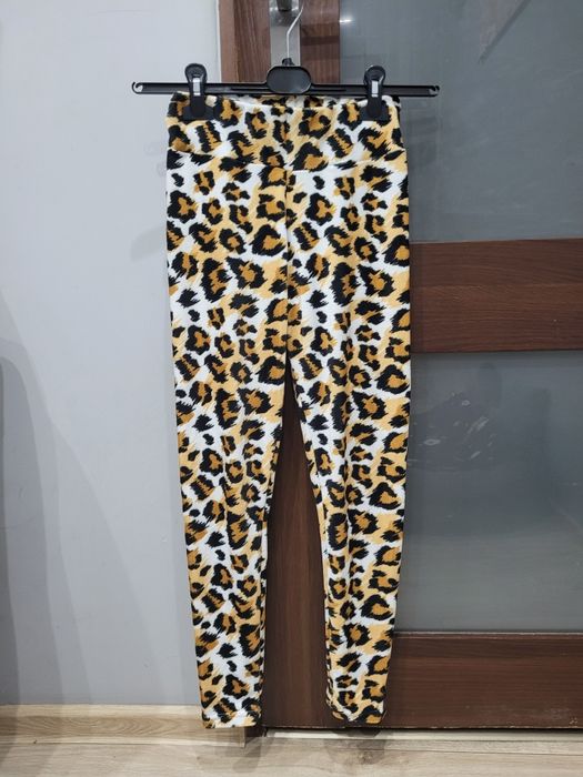 Legginsy welurowe panterka Vayana