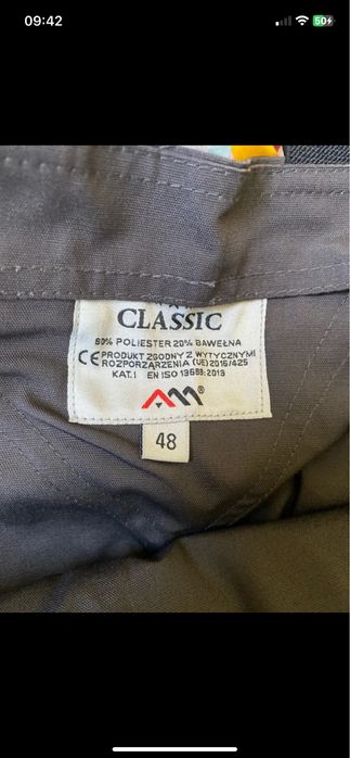 Odzież robocza kurtka + spodnie ogrodniczki NOWE Z METKA