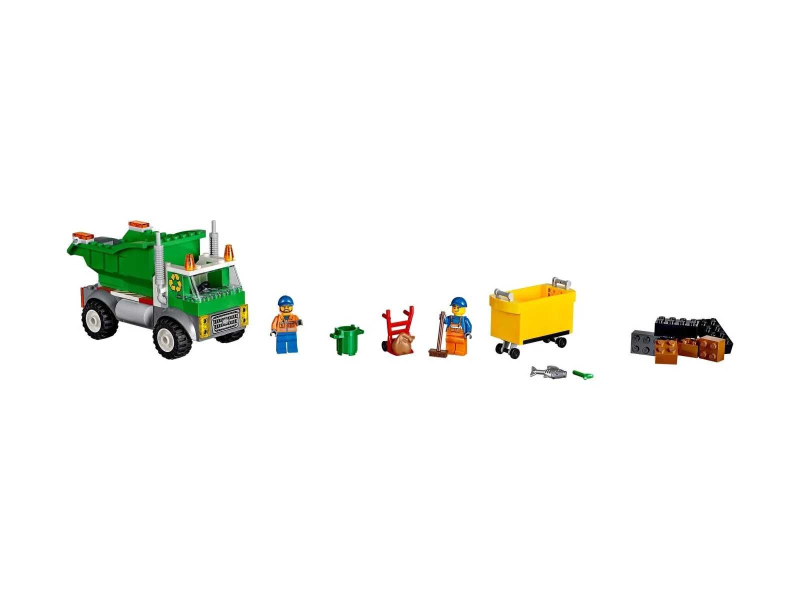 LEGO Juniors 10680 - Śmieciarka - Komplet 100%