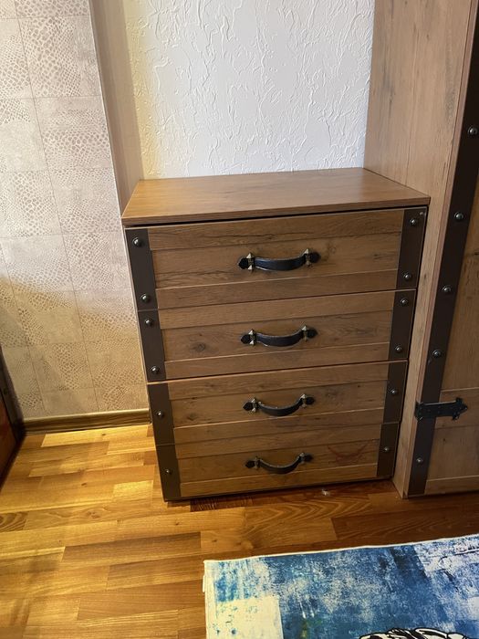 Дитяча спальня Chilek (ліжко,комод,тумба,шафа)