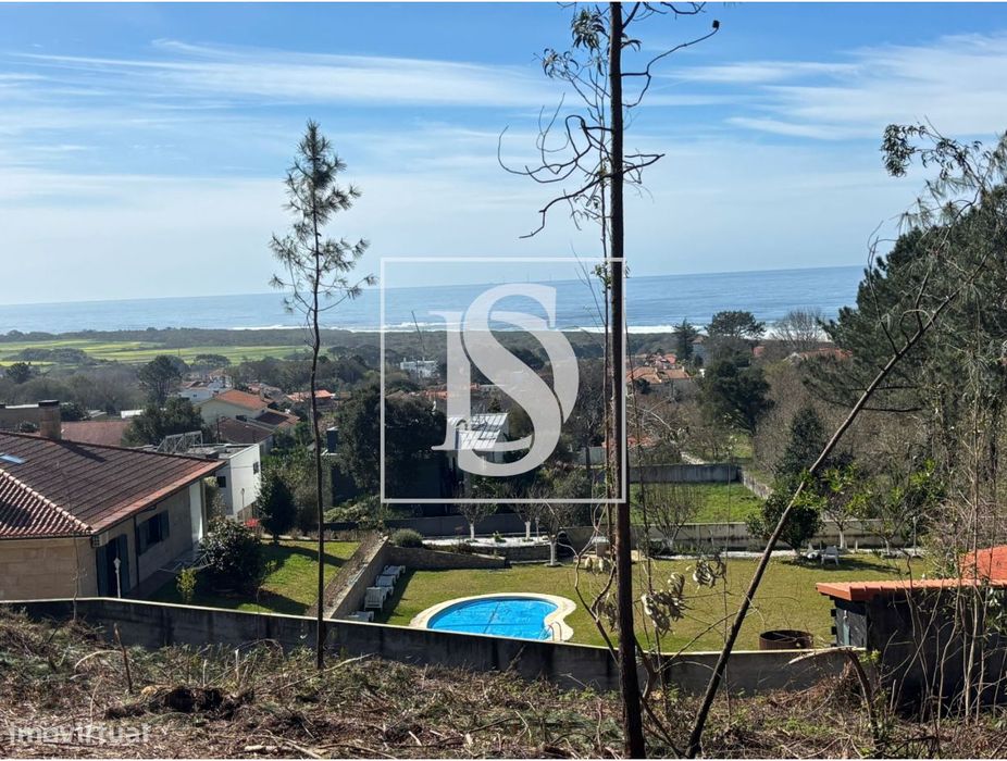 Terreno em Afife com vista mar