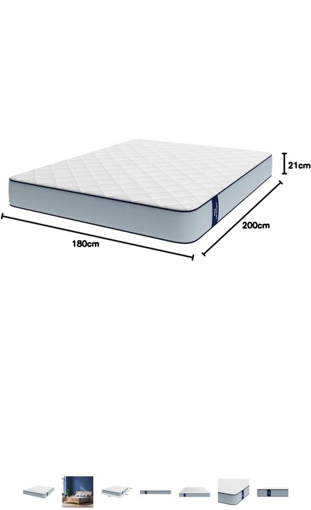 Cecotec AllPerfect Colchão Flow 180 x 200 cm viscoelástico NOVO