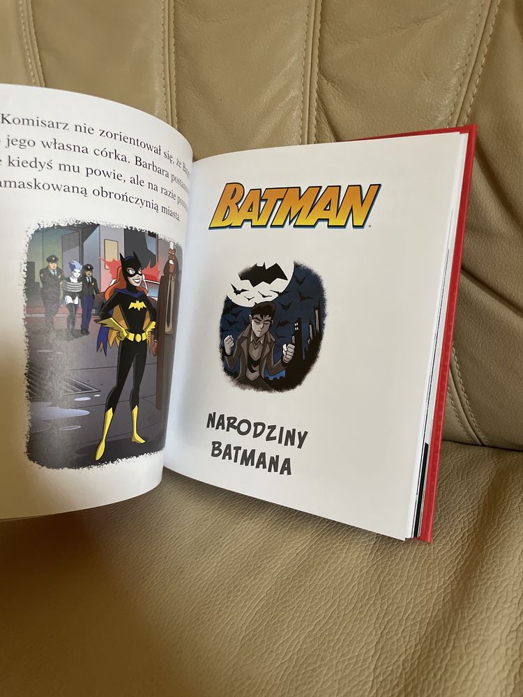 Ksiazka DC Nowa kolekcja bajek bajki dla dzieci Batman Superman 128 st