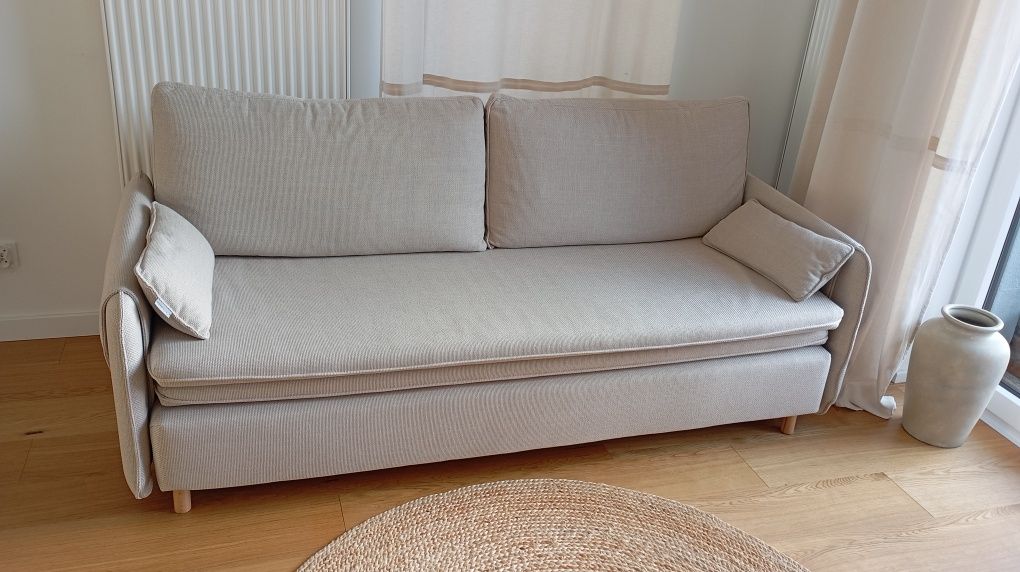 Miuform SIMON sofa rozkładana - KOLORY: OWA-8 beżowy