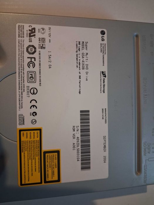 Nagrywarka LG GSA 4160B