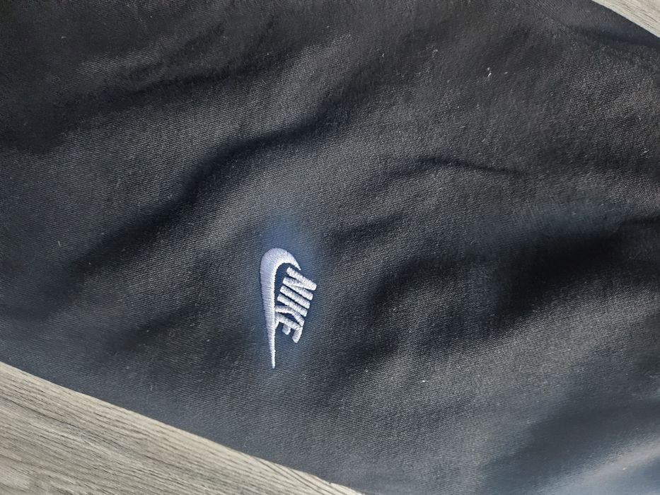 Spodnie dresowe Nike M męskie czarne bawełna stan igła