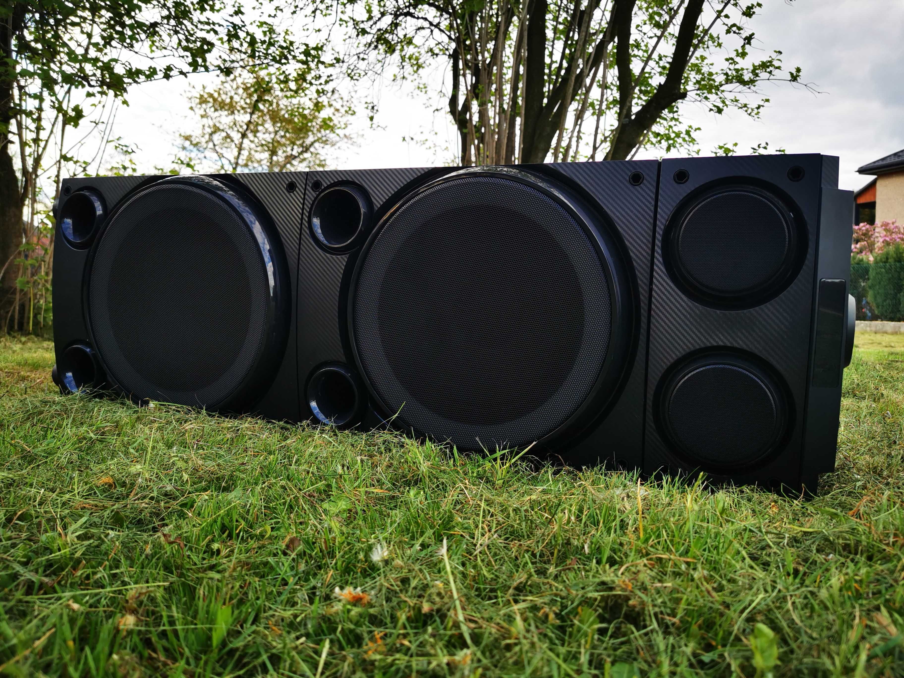 KOLUMNA NAGŁOŚNIENIOWA Głośnik Bluetooth MP3 Wieża Subwoofer Karaoke