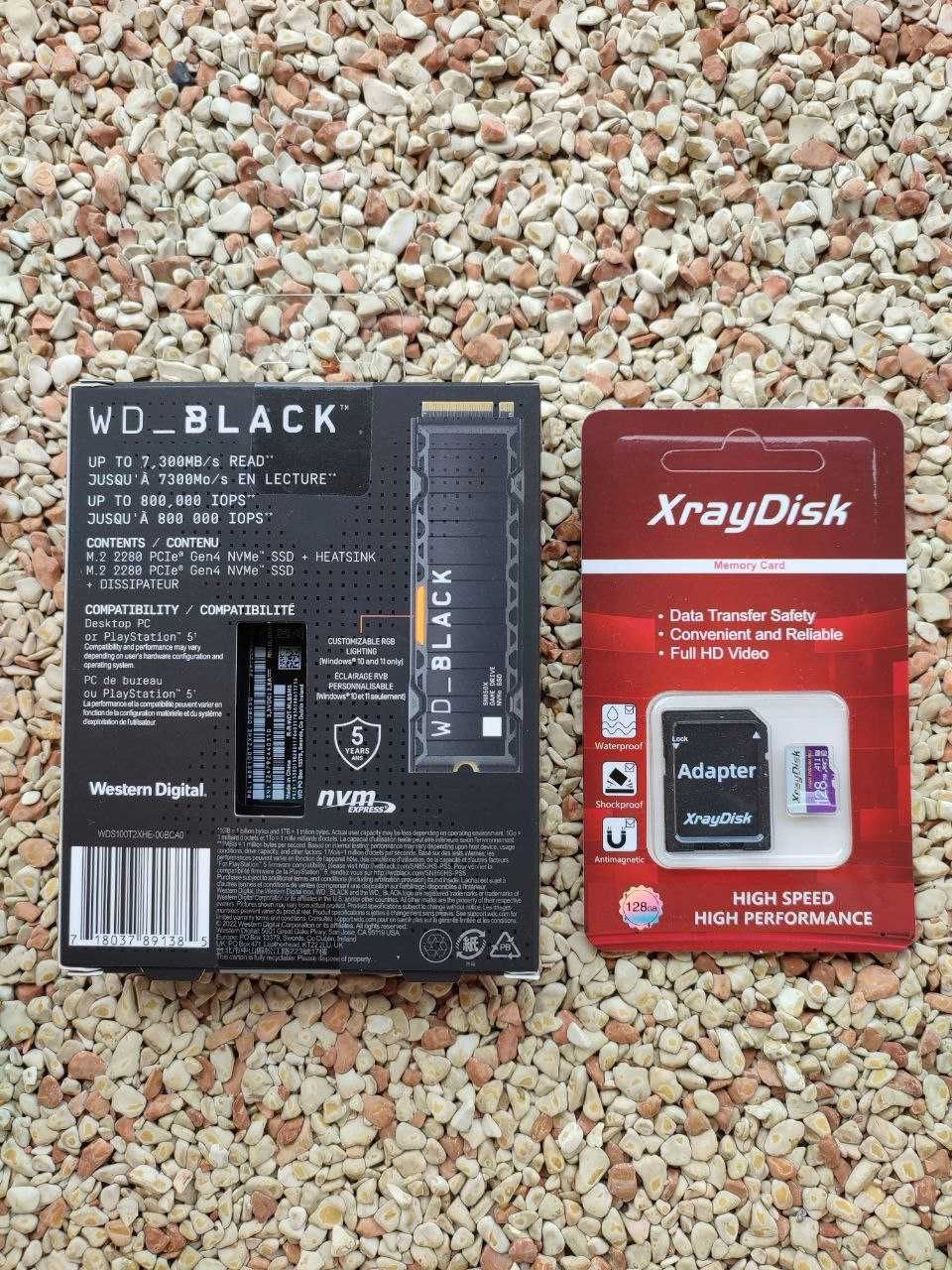 GRATIS karta mSD 128GB +dysk SSD m.2 NVMe PCIe 4.0 WD BLACK SN850X 1TB